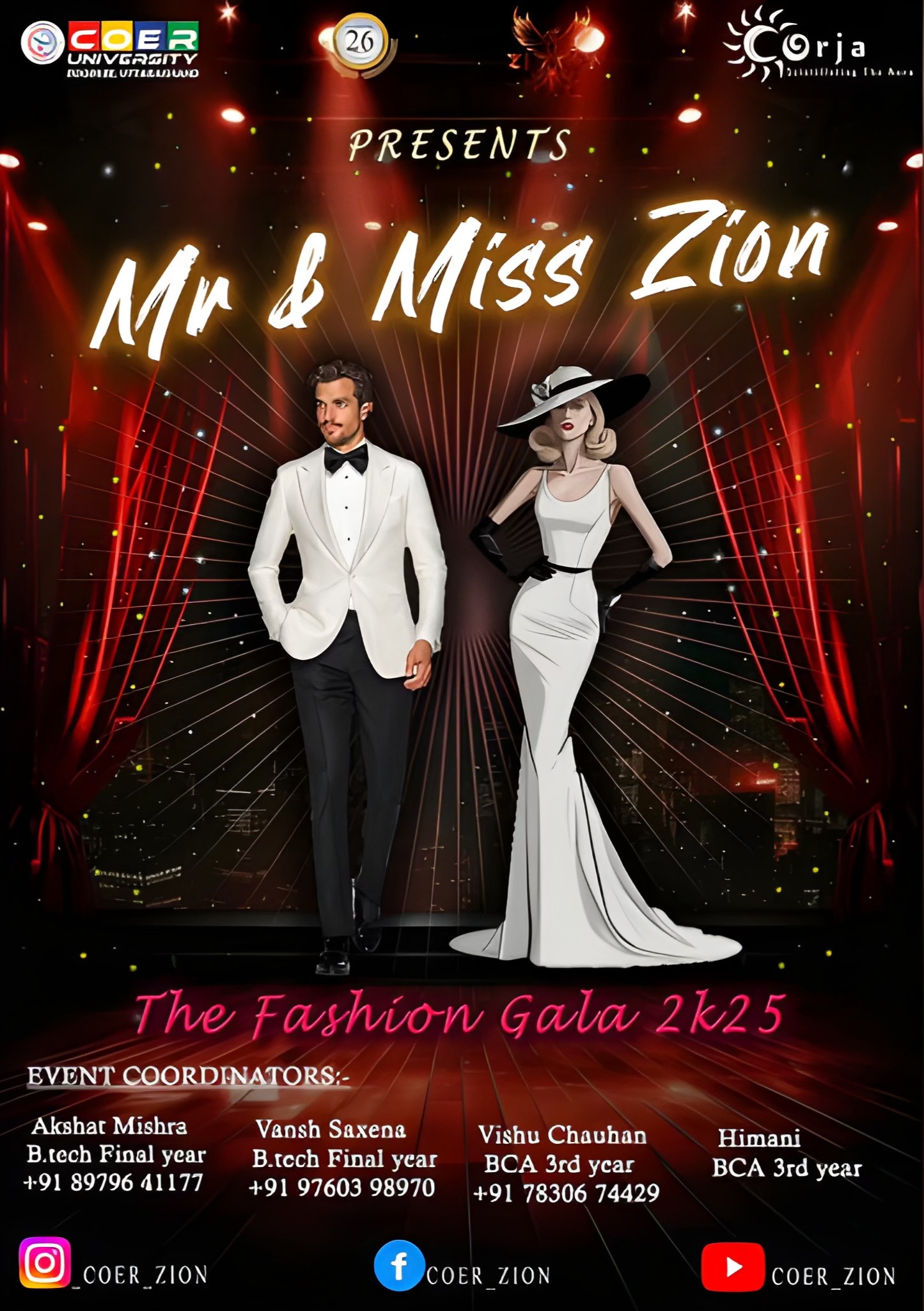 Image representing a link for Mr & Miss Zion